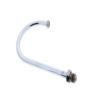 T&S Brass 133X Swivel Gooseneck Faucet, 5-11/16 Spread, 10-3/8 H, 6-3/8 Clearance