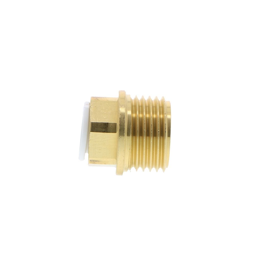 John Guest Brass Male Connector BSP - 10mm x 1/2 BSP