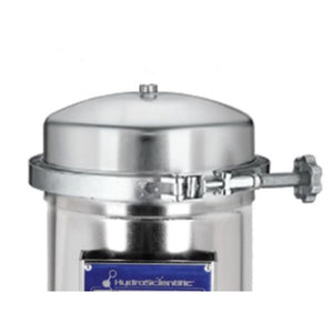 HydroScientific Band Clamp 5R, 40"L, 2FNPT, ML, GP, 304SS