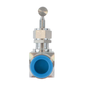 Panel Mount Needle Valve - 3/4" FNPT 316 SS