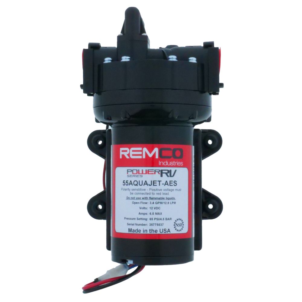 Remco PowerRV Aquajet - 55AQUAJET-AES - Pump 3.4 GPM 12VDC