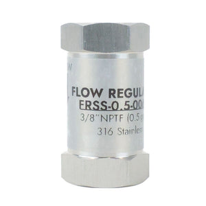 neoFlo Stainless Steel  Flow Control 0.5 gpm 316SS 3/8" FPT