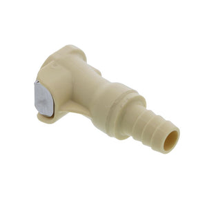 PLCD1700612 Valved In-Line Hose Barb Coupling Body 3/8 ID Barb