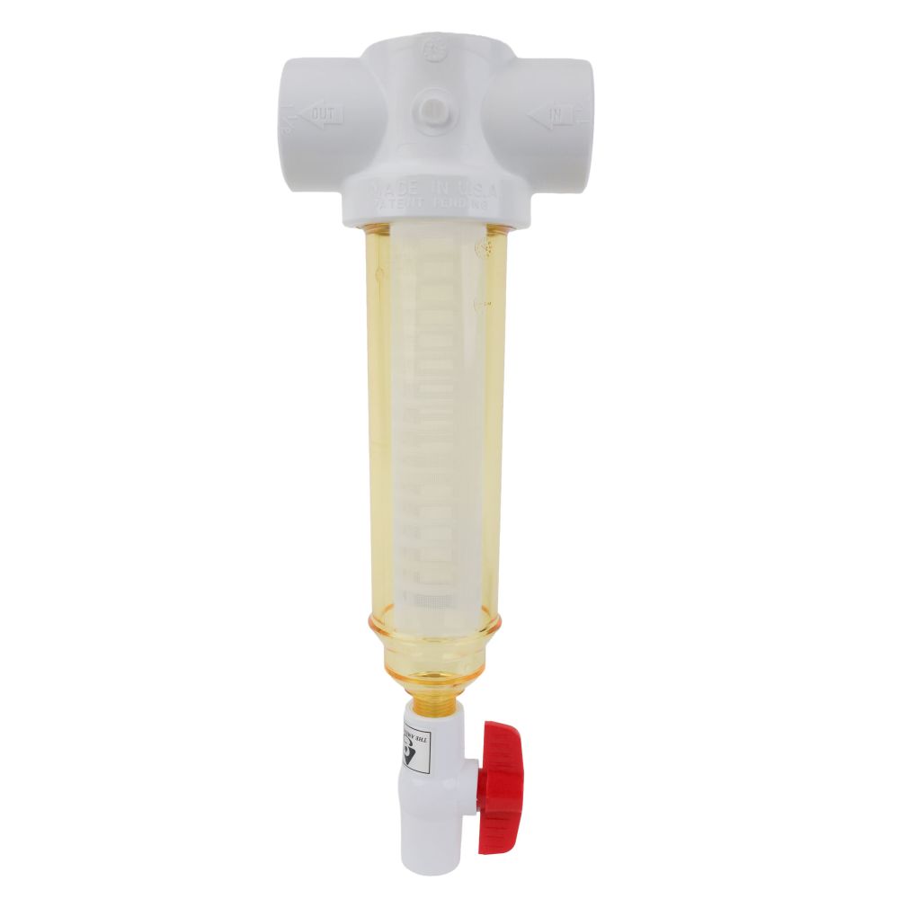 Rusco Chemically Resistant Sediment Trapper Filter T Style 2" PE - 30 Mesh [533 micron]