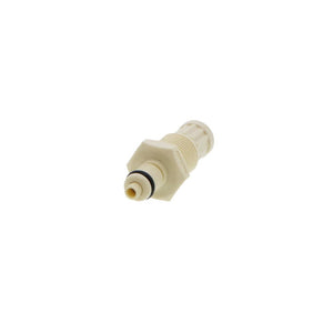 PMCD48042812 Valved Panel Mount Female Thread Coupling Insert 1/4-28 UNF
