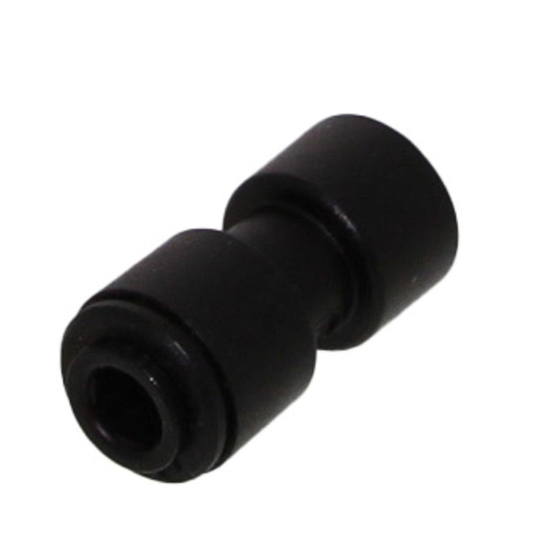John Guest 22mm Acetal Union Connector - Black