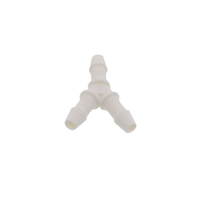 HY630 Y Fitting White Nylon 3/16 HB X 3/16 HB X 3/16 HB