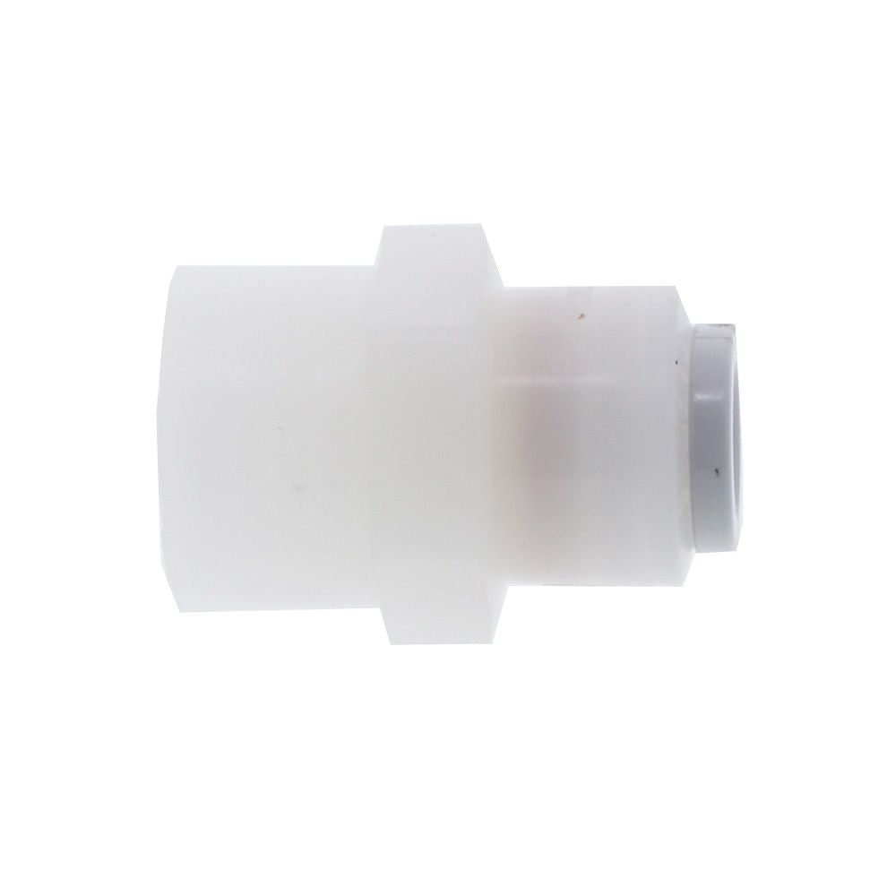 Kynar PVDF Female Connector - 3/8 x 3/8 NPTF
