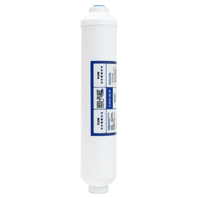 Neo-Pure Inline 2x10 10mic Postfilter GAC CTO 1/4" FNPT