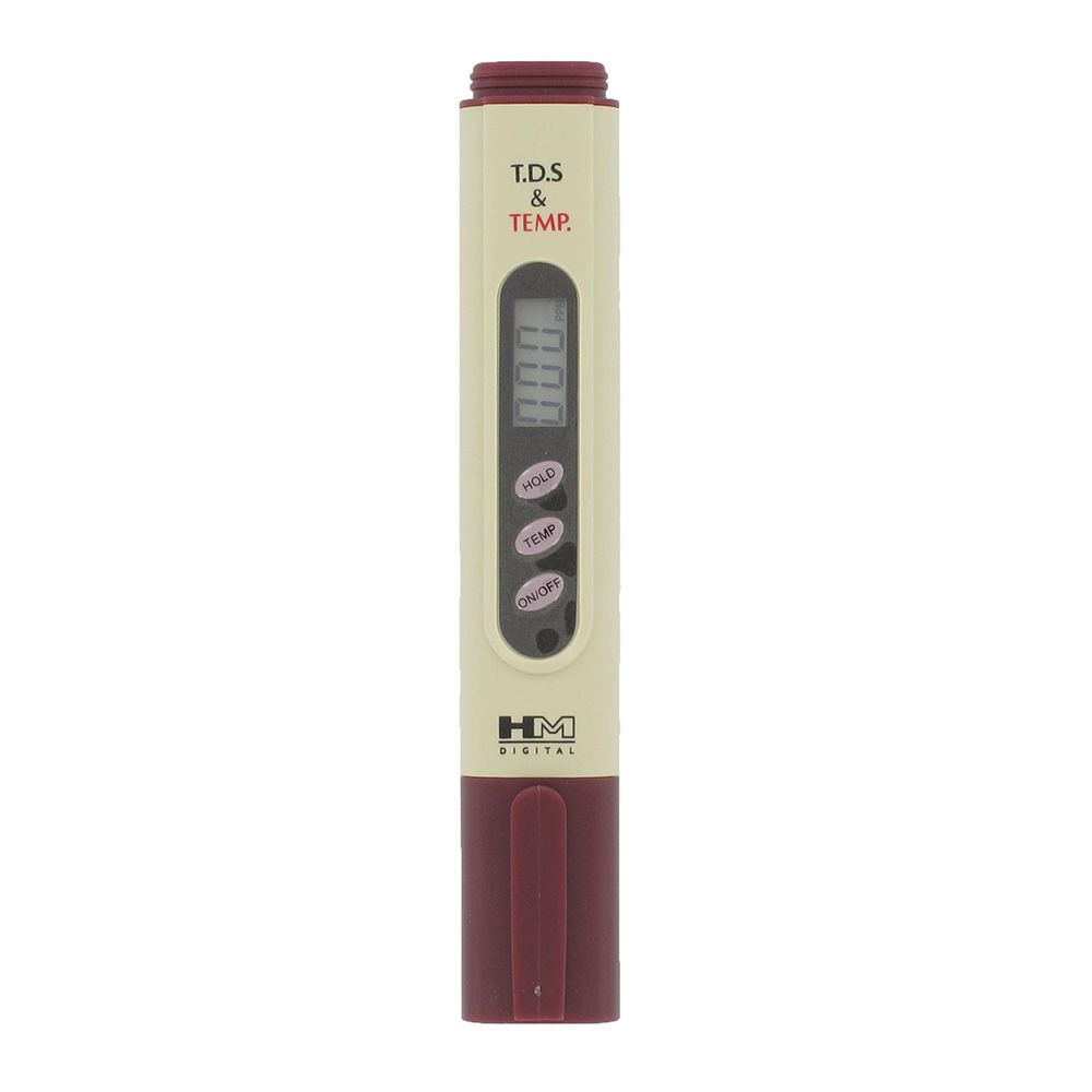Pocket Size TDS Meter w/Thermometer