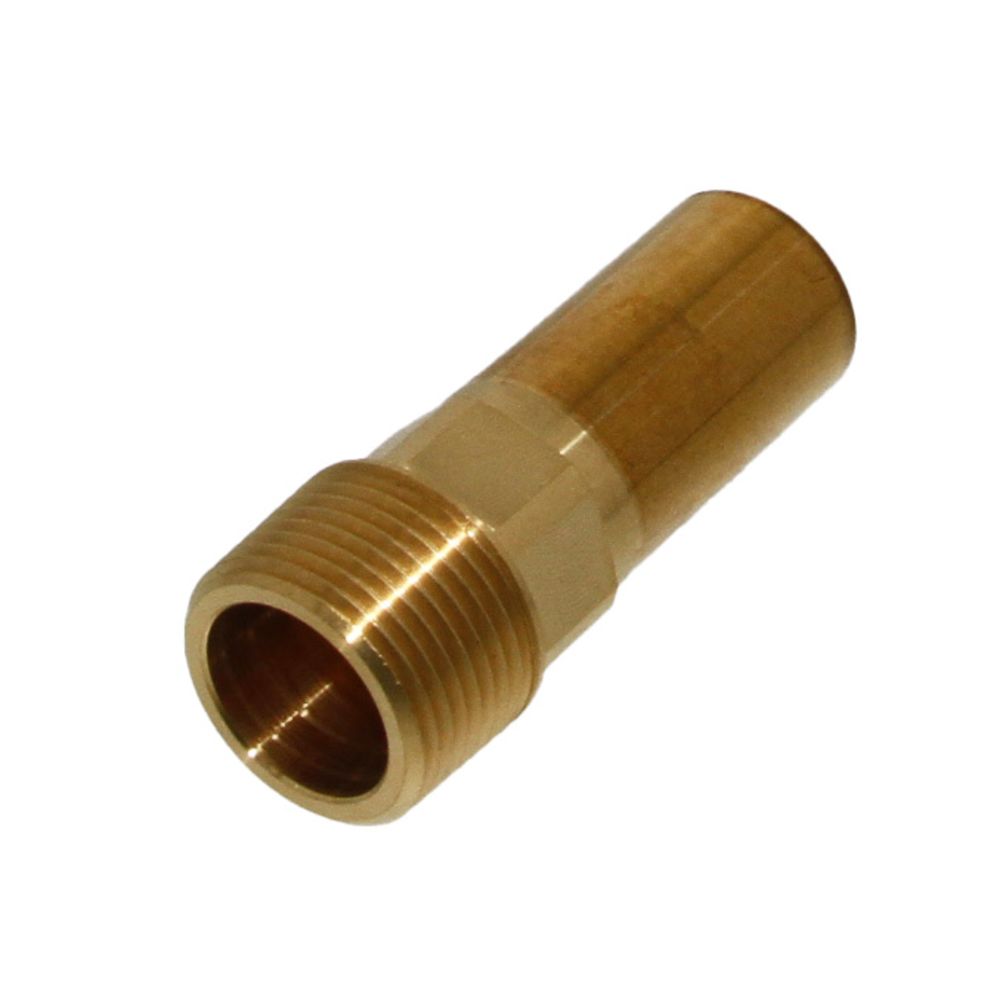 John Guest Brass Male Stem Adapter NPT - 28mm x 1 NPT