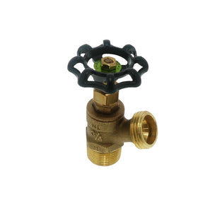 Brass Boiler Drain Full Flow With Stuffing Box Lead-Free 3/4" MIPT x MGHT
