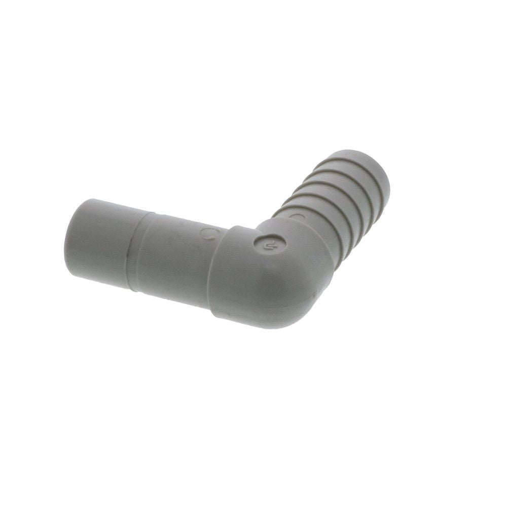 Parker A8TEB8 TrueSeal Acetal Tube Elbow Connector 1/2" Barb x 1/2" OD Stem
