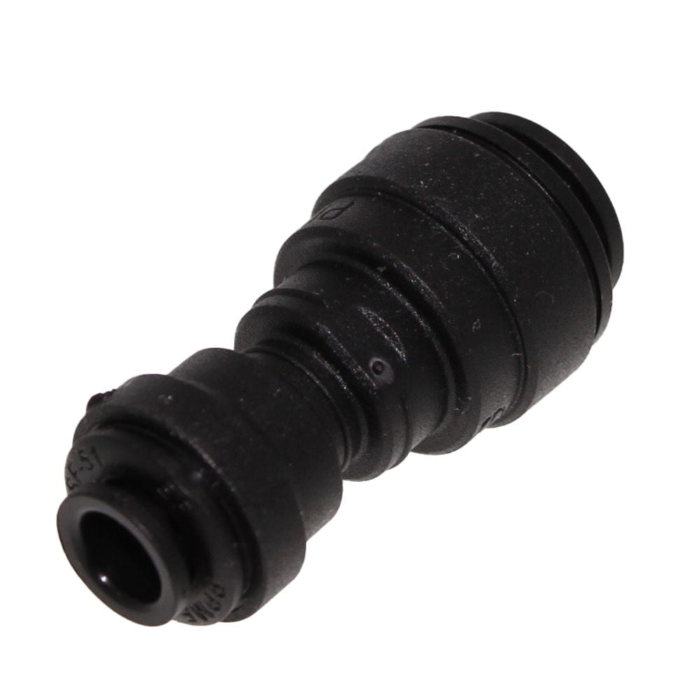 John Guest Reducing Union Black Polypropylene  - 1/2 x 3/8