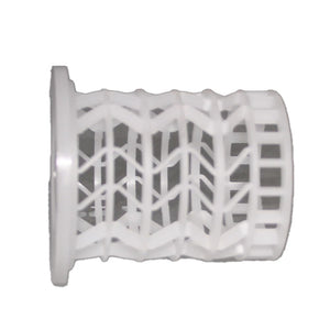 Filter Cartridge Spring Adapter, Natural PP, 2.3” L x 2.4” max dia