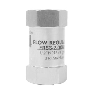 neoFlo Stainless Steel Flow Control 2 gpm 316SS 1/2 FPT