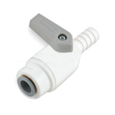 Parker Liquifit Par-Barb Valve Union Connector - 3/8 ID Barb x 3/8 QC
