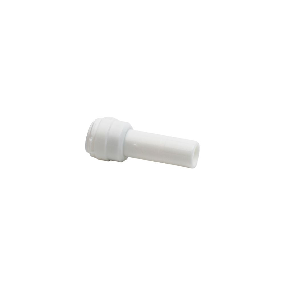 DMfit Reducer Acetal White -  1/4" QC x  3/8" OD Stem