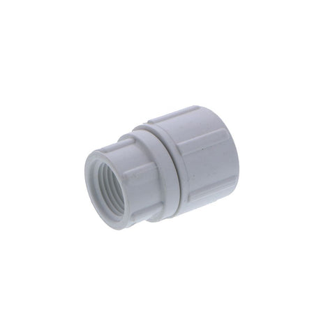 Garden Hose Adapter Female Swivel PVC - 3/4 FHT swivel x 1/2 FPT