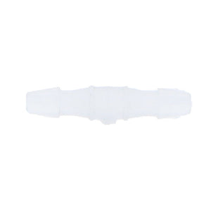 FitQuik Tube to Tube Straight Fitting Natural Polypropylene - 1/16 ID x 1/16 ID