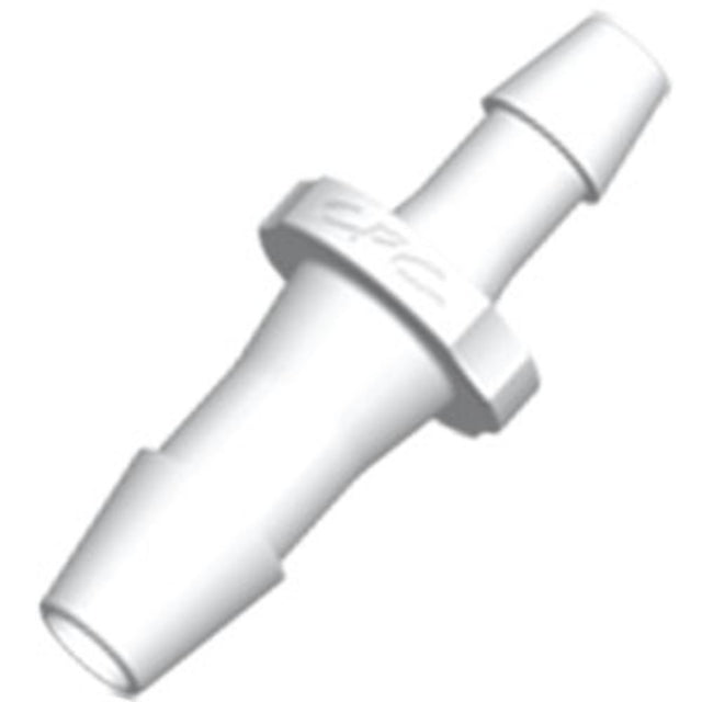 FitQuik Polycarbonate Tube to Tube Straight Reducer Fitting Purple Tint - 1/4" ID barb x 1/8" ID