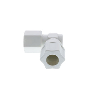 JACO 45-8-8-P-PG Polypropylene Female Elbow 1/2 OD Tube x 1/2 FPT