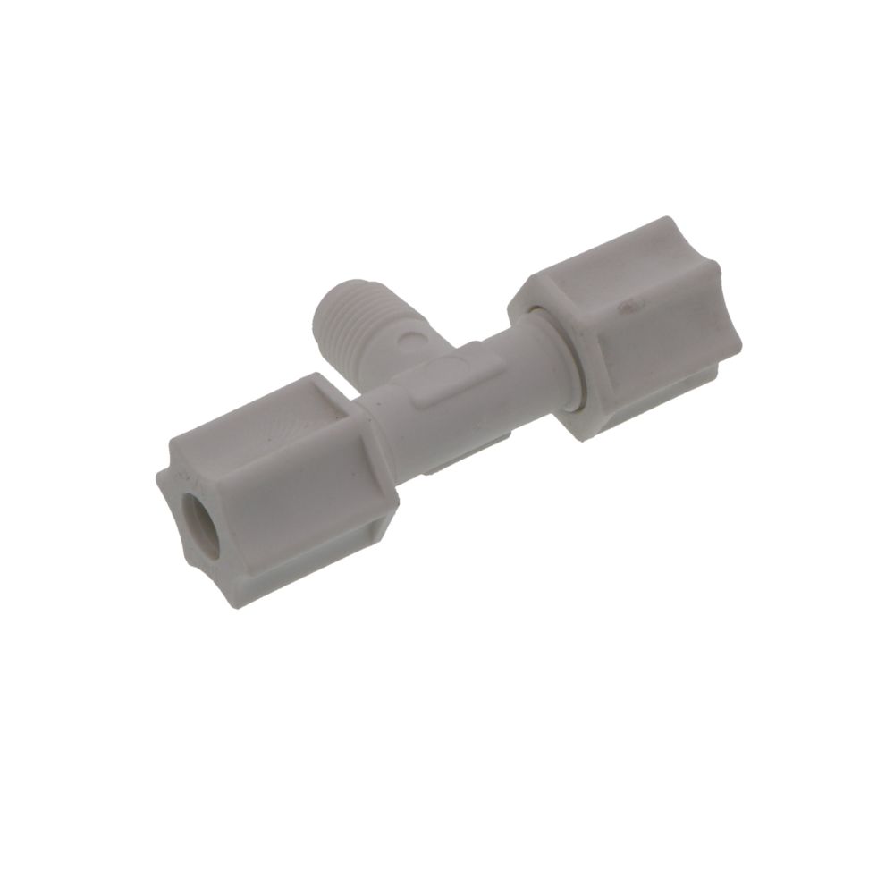 JACO 60-4-2-P-PG Polypropylene Male Branch Tee 1/4 OD Tube x 1/8 MPT