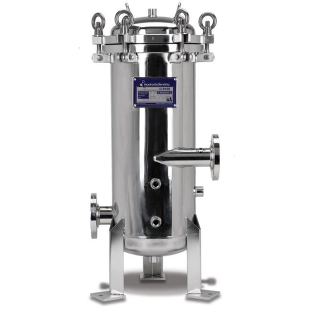 Sciclone™ Swing Bolt 170 Jumbo Filter Housing, 2FNPT, ML, GP, 316SS, EP