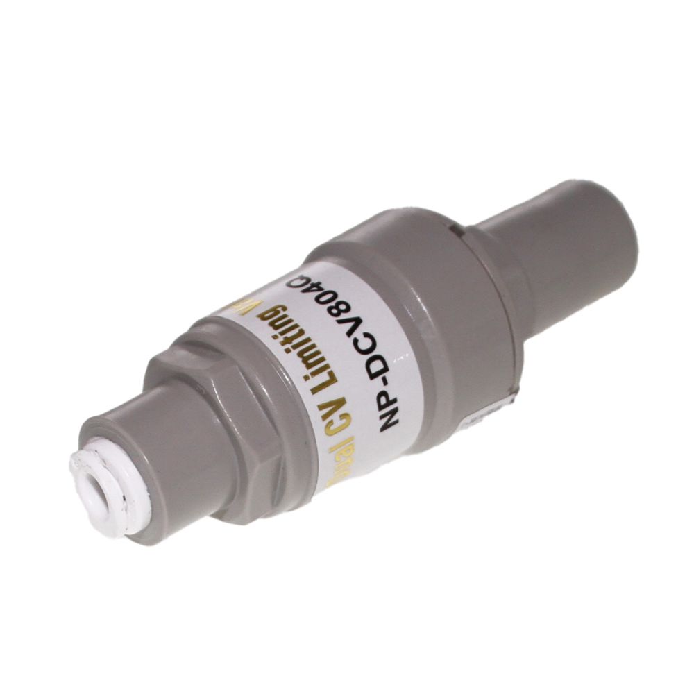 Neo-Pure Pressure Regulator w/ Dual Check Valve 1/4" QC, 80 PSI