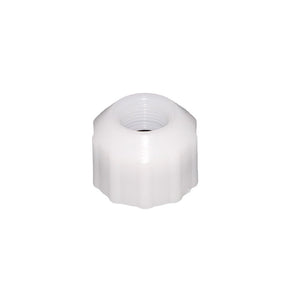 NeoFit - Acetal Natural White F/F Reducer 1/4" x 3/4" Thread BSPP
