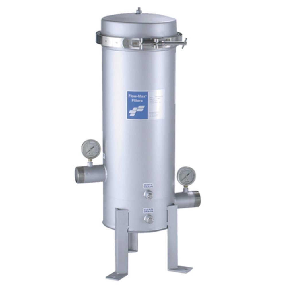 Flow-Max FMJCH90 Stainless Steel Jumbo Filter Housing 100 gpm