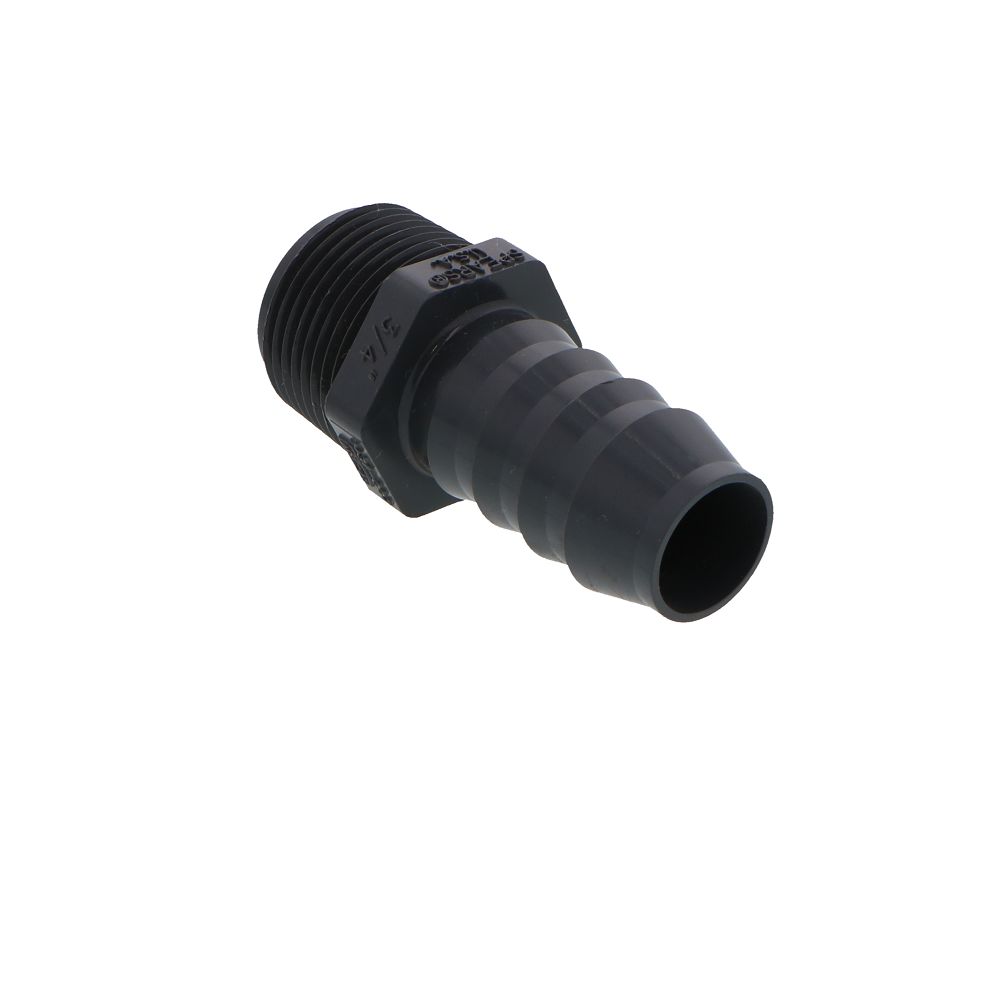 PVC Male Insert 3/4" MPT x 3/4" Barb