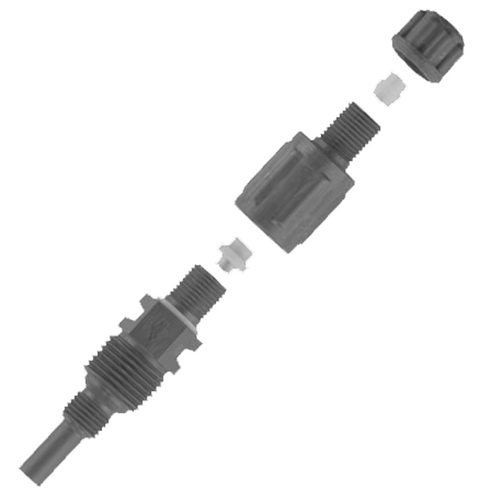 Stenner Check Valve, Pellethane Duckbill, ferrule 1/4 inch