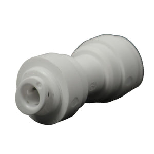 Union Connector Acetal 3/8 qc x 1/4 qc