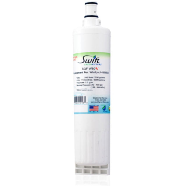 Swift Green SGF-W80 Compatible Whirlpool 4396508 Refrigerator Filter