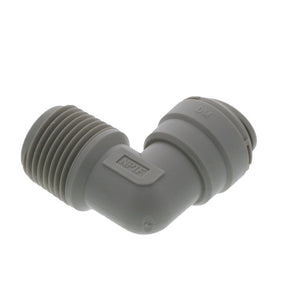 DMfit Elbow Male Connector - 1/2 Push-in x 1/2 NPTF
