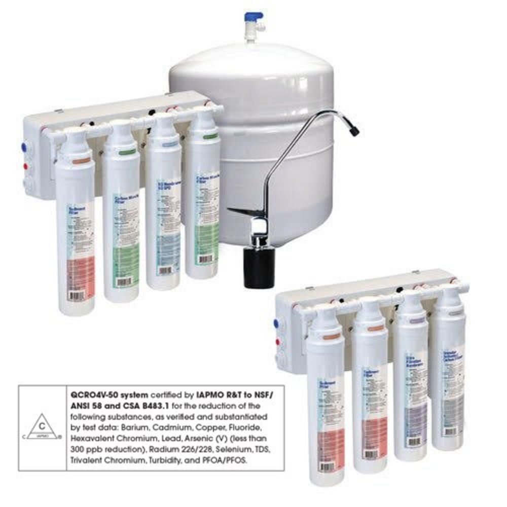 Pura QCRO4 Stage, UltraFiltration Reverse Osmosis System with Faucet
