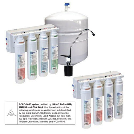 Pura QCRO4 Stage, UltraFiltration Reverse Osmosis System with Faucet