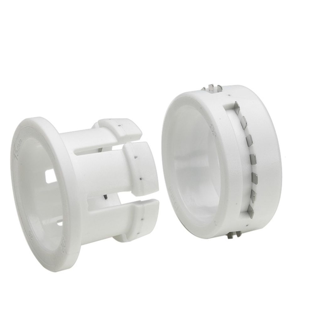 John Guest Plastic Half Cartridge - 3/8 White