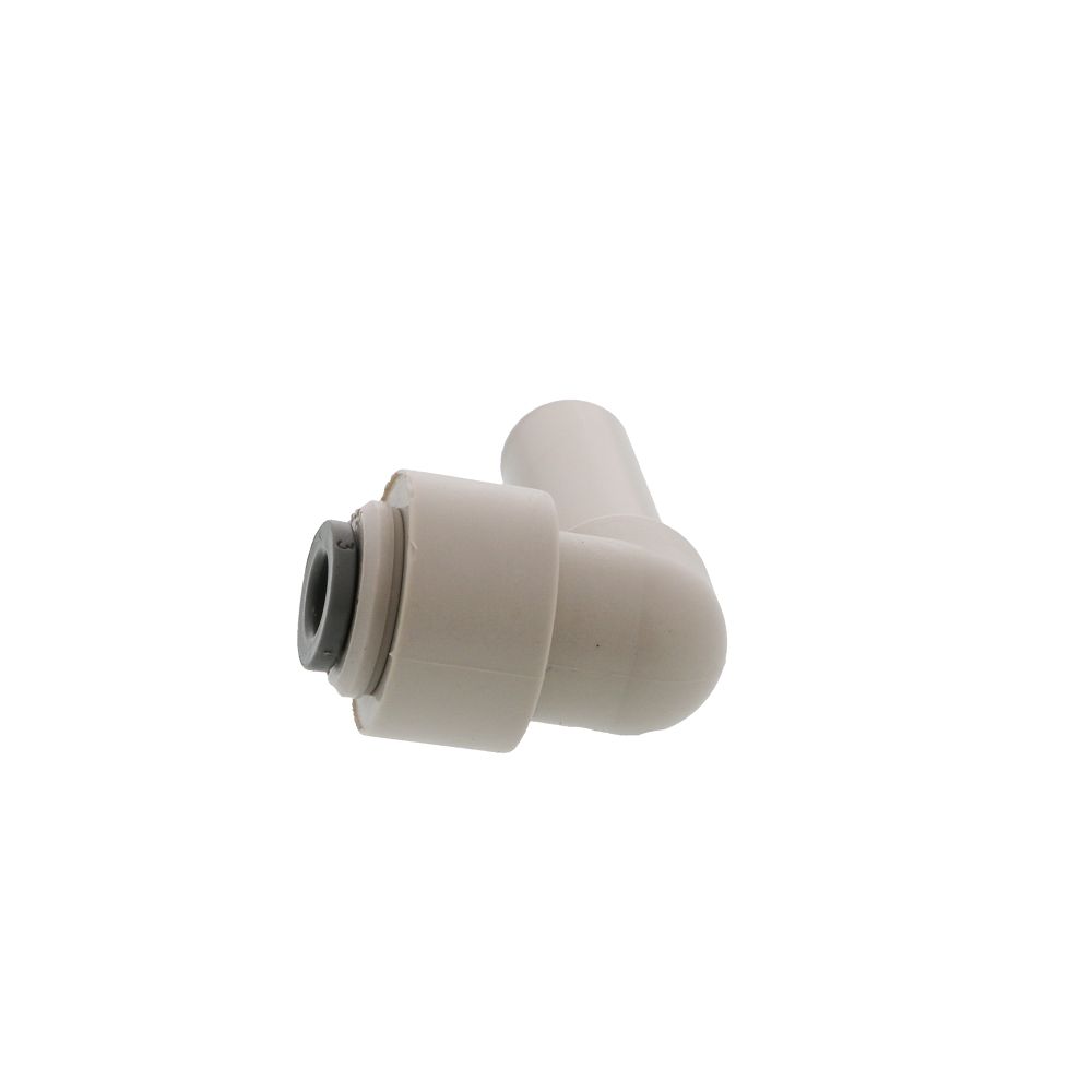 John Guest Stem Elbow Connector - 3/8 Stem x 3/16