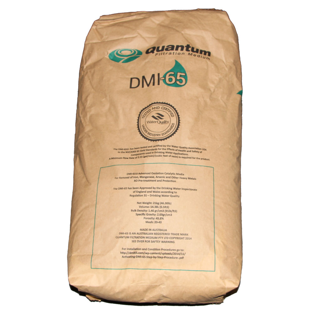 Quantum DMI 65 Adv Oxidation Catalytic Media for Iron/Manganese/Heavy Metals | 0.5 CU. FT.
