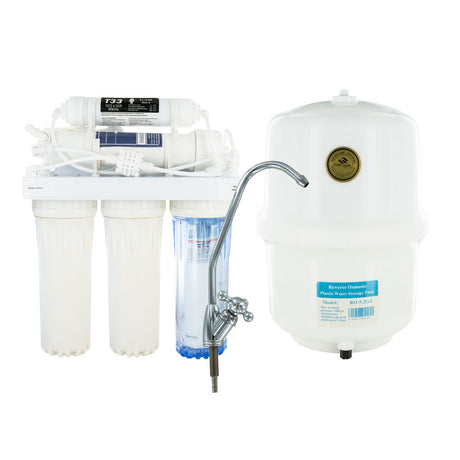YescomUSA 06WFS001-50GRO-5SF 5-Stage Reverse Osmosis Water Filter System, 50 GPD
