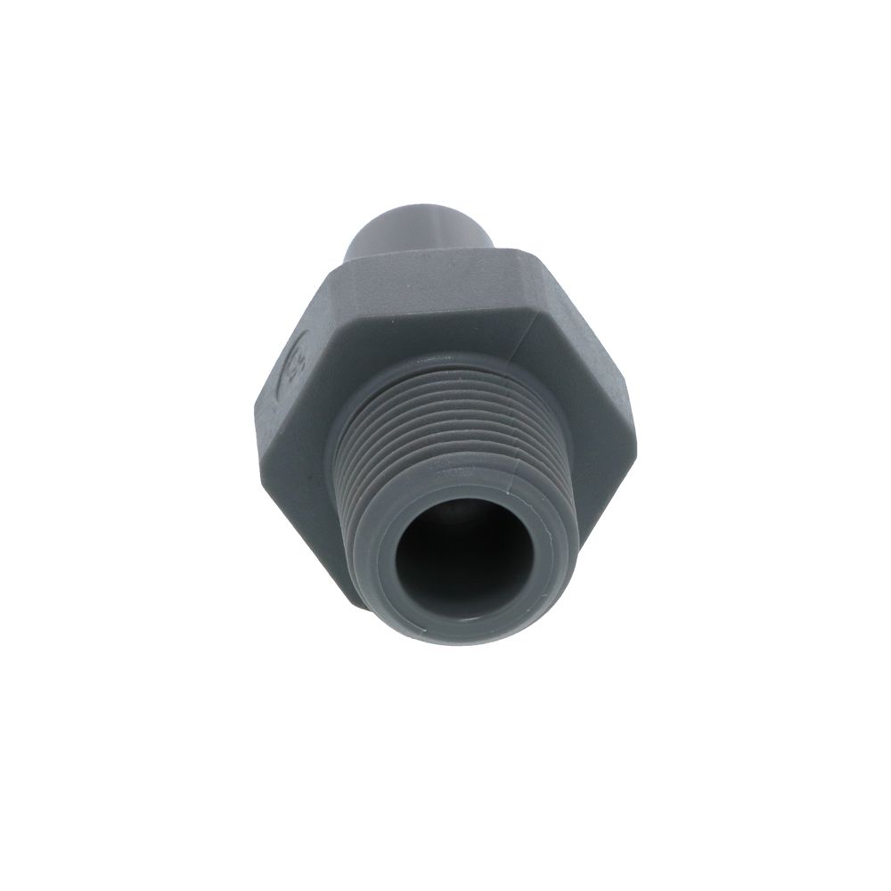 John Guest Stem Adapter BSPT - 1/2 x 1/2  BSPT