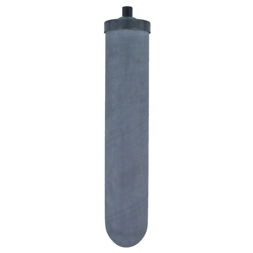 AquaCera W9610250 9" CeraCarb Ceramic Filter Candle Long Mount