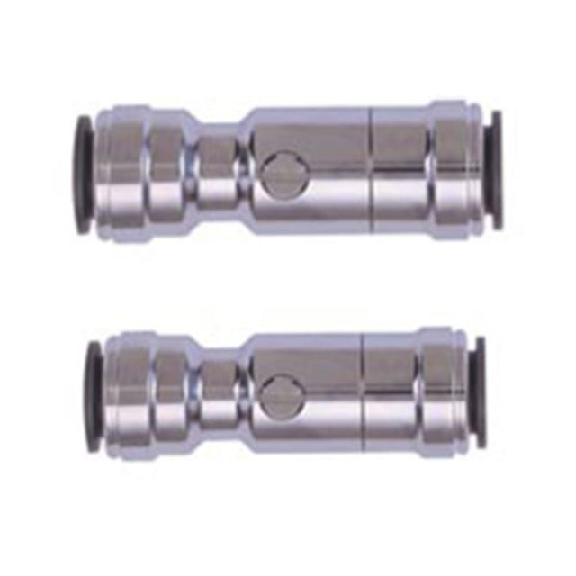John Guest 15HSV Service Valve Brass Chrome Plated - 15mm