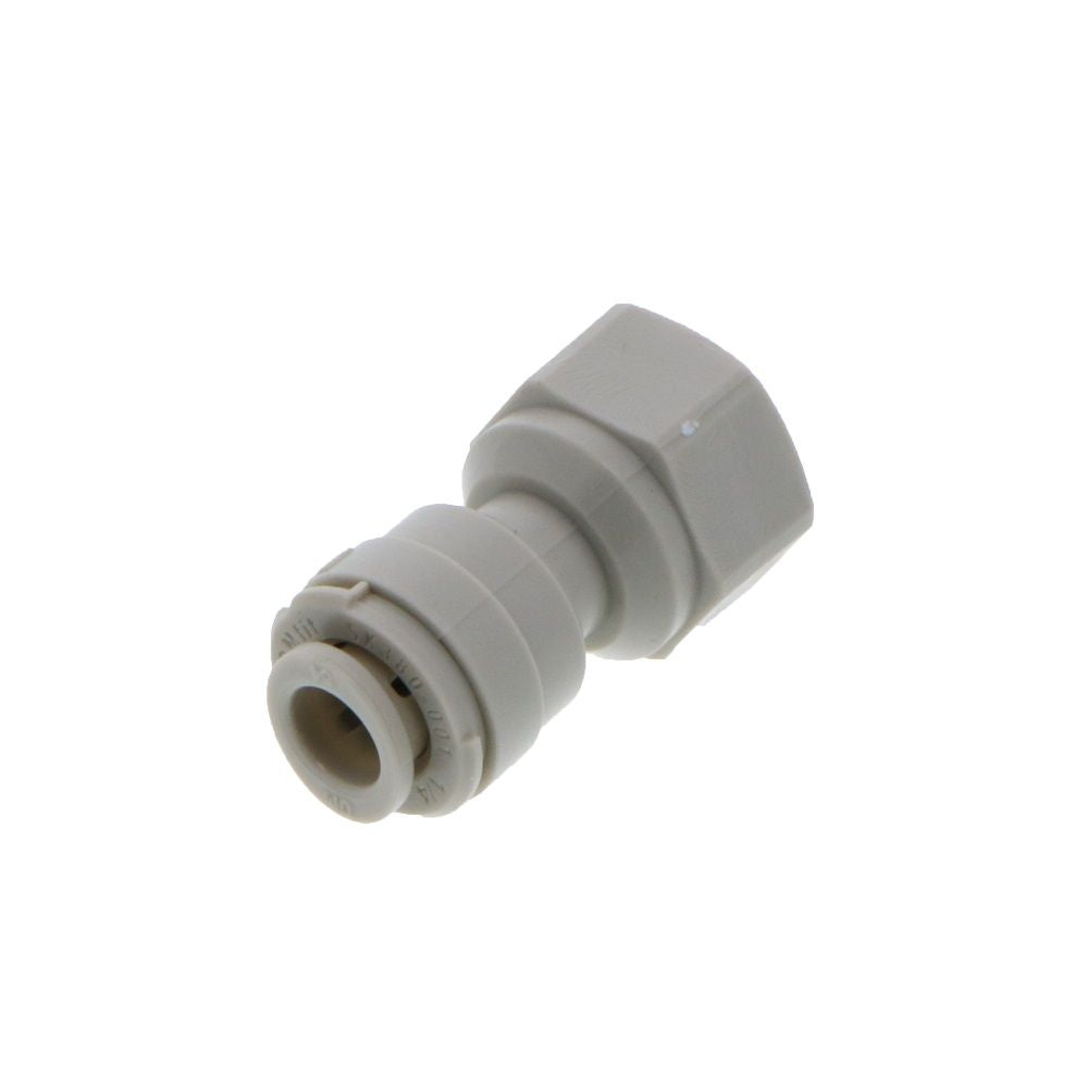 DMfit Female Flare Adapter - 1/4 Push-in x 7/16-20UNF- Cone Type