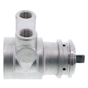 Procon Pump NSF Stainless Steel 100 GPH 3/8" NPT w/ .188" Double Flat Drive [Clamp-on]