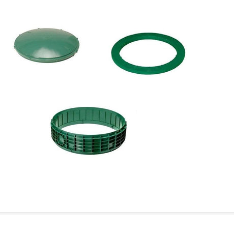 20x6 Inch Tuf-Tite Bundle - 20x6 riser, 20 inch domed lid & 20 inch ring adapter