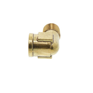 Lead-Free Brass Street Elbow - 1/2 FPT x 1/2 MPT