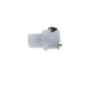 PMCD1004 Valved Male Thread Coupling Body 1/4 NPT
